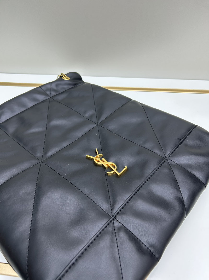 N品 YSL サンローラン ジェイミー 4.3 ポーチ ブラック 781666AAB321000 ラムスキン ゴールド金具 激安優良店 - 画像 (5)