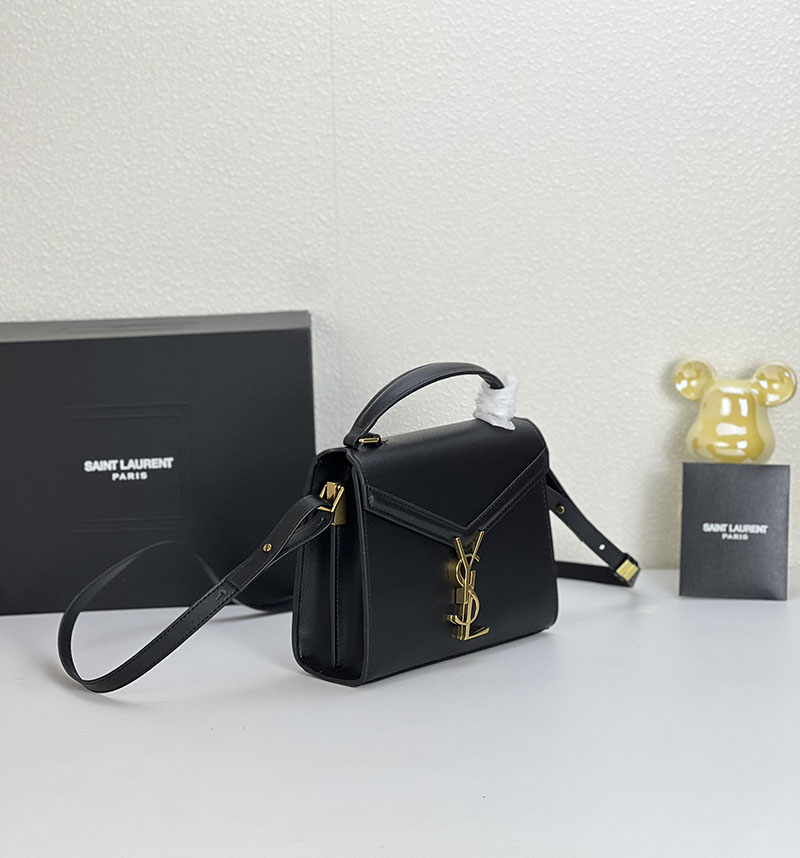 N品 YSL サンローラン サンセット チェーン ウォレット ブラック 533026DND1J1000 カーフスキンレザー ゴールド金具 激安優良店 - 画像 (8)