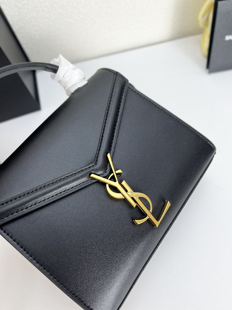 N品 YSL サンローラン サンセット チェーン ウォレット ブラック 533026DND1J1000 カーフスキンレザー ゴールド金具 激安優良店 - 画像 (6)