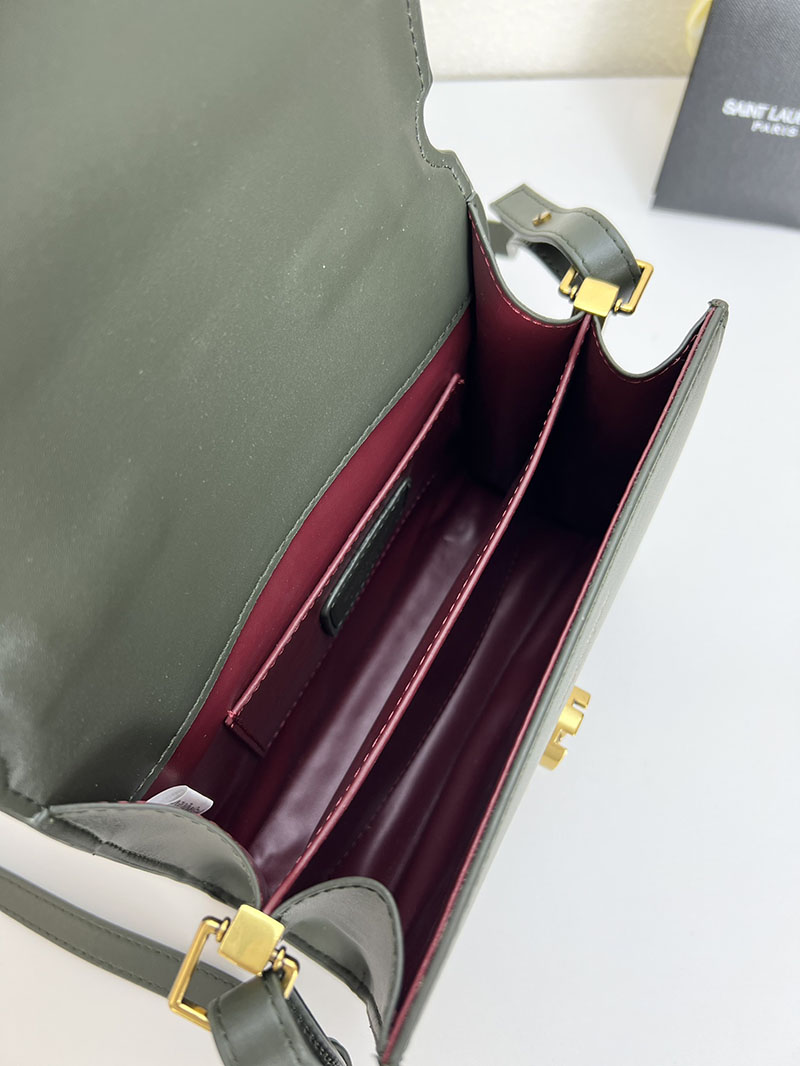 N品 YSL サンローラン サンセット チェーン ウォレット ヴェールフォンセ 533026DND1J3045 カーフスキンレザー ゴールド金具 激安優良店 - 画像 (4)