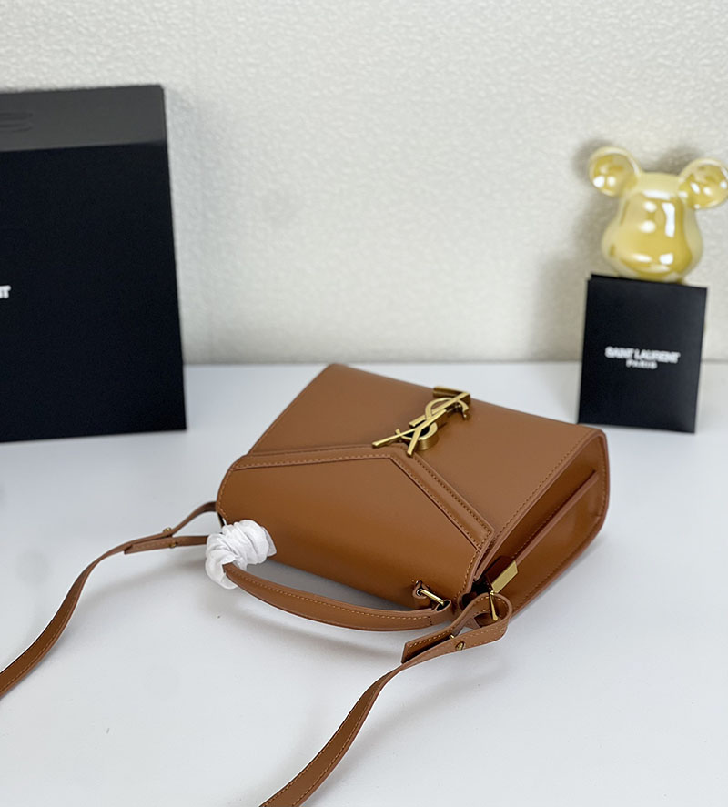 N品 YSL サンローラン サンセット チェーン ウォレット ブラウン 533026DND1J2536 カーフスキンレザー ゴールド金具 激安優良店 - 画像 (2)