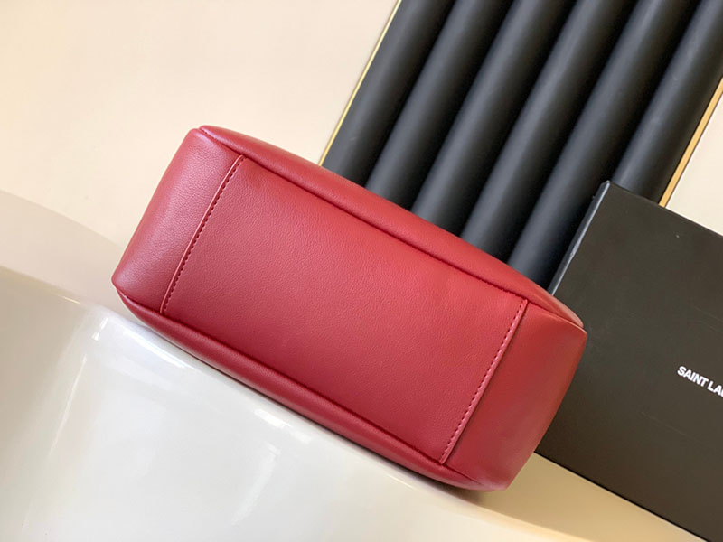 N品 YSL サンローラン LE 5 À 7 ラージ ソフト デンジャー 753837AAAUQ6937 カーフスキンレザー ゴールド金具 激安優良店 - 画像 (7)