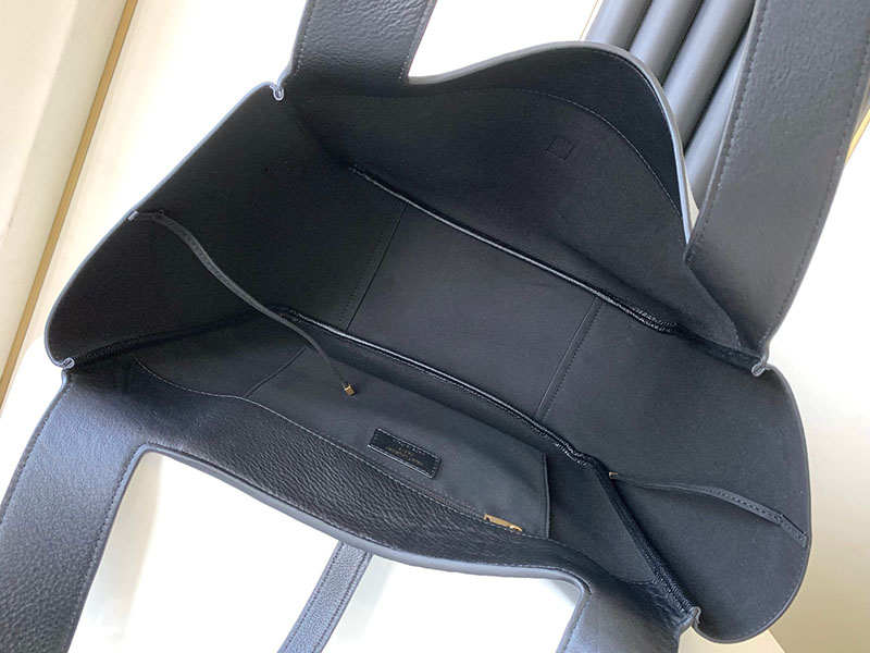 N品 YSL サンローラン LE 5 À 7 BEA(シャイニーレザー)ブラック 763435AACTP1000 カーフスキンレザー ゴールド金具 激安優良店 - 画像 (3)