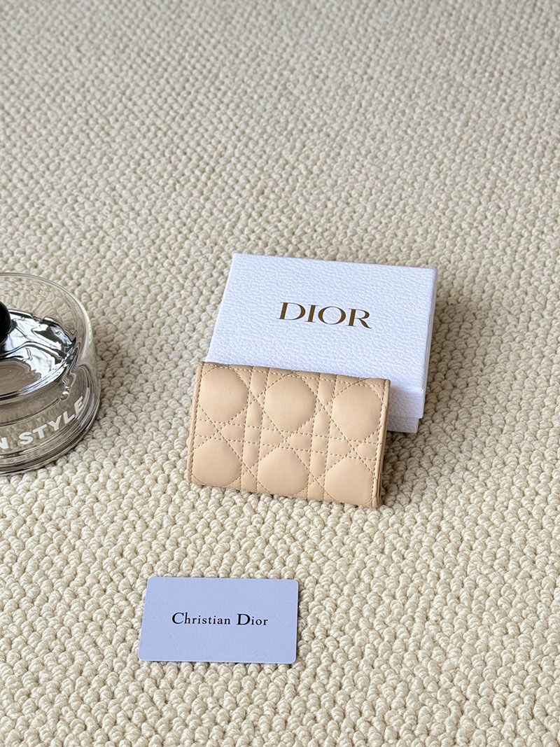 N品 DIOR ディオール財布コピー My Dior Glycine Wallet S0966ONMJ_M51U パウダーベージュ ゴールド金具 激安優良店 - 画像 (6)