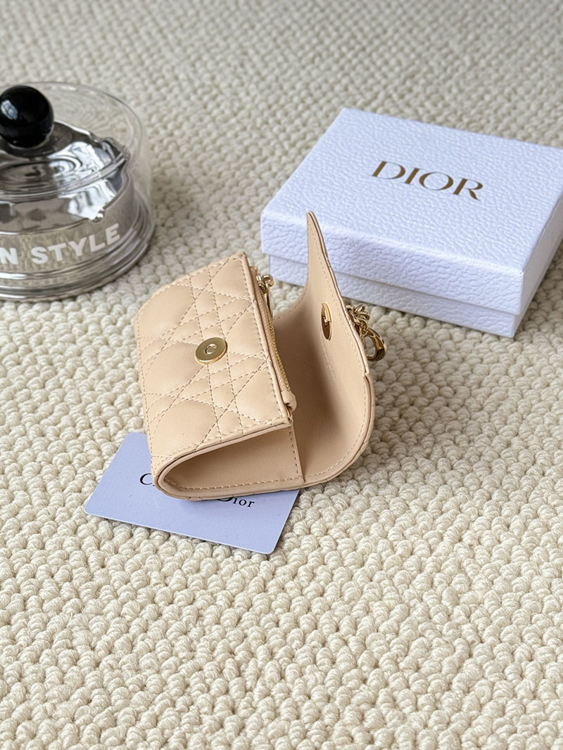 N品 DIOR ディオール財布コピー My Dior Glycine Wallet S0966ONMJ_M51U パウダーベージュ ゴールド金具 激安優良店 - 画像 (2)
