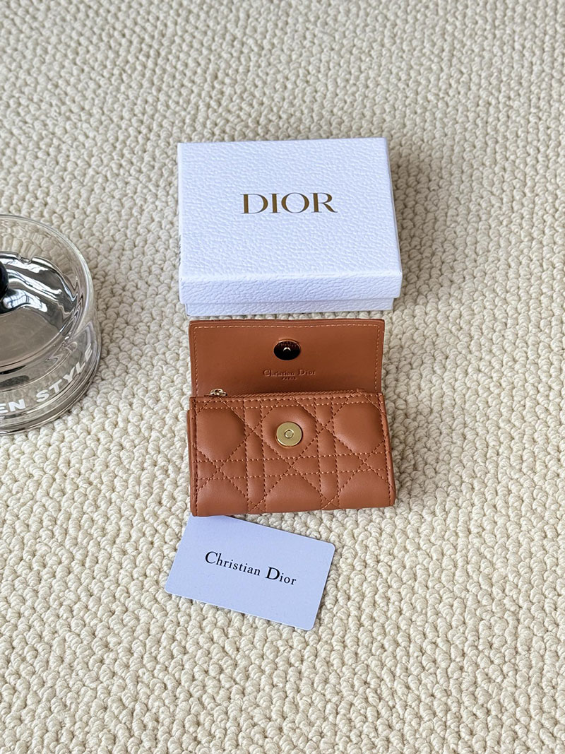 N品 DIOR ディオール財布コピー My Dior Glycine Wallet S3102UWHC_M48M ラスト ゴールド金具 激安優良店 - 画像 (3)
