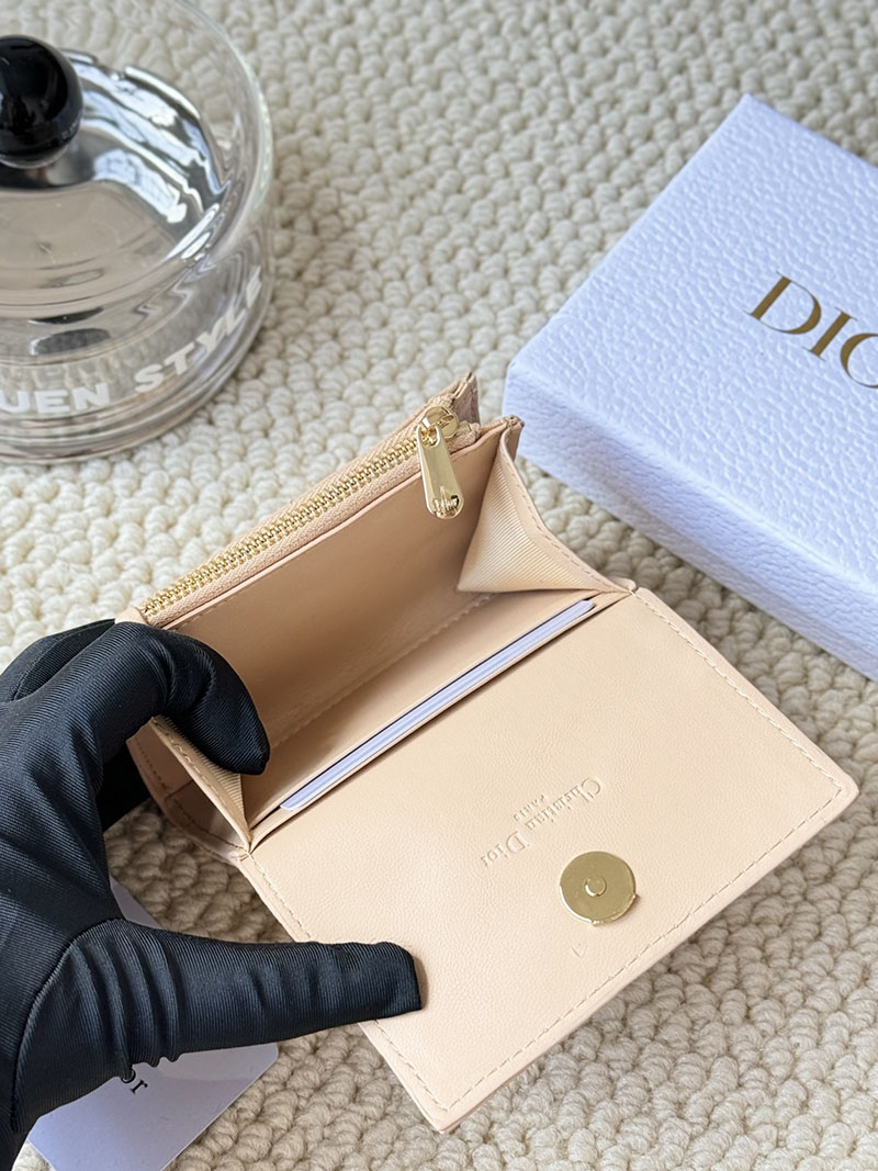 N品 DIOR ディオール財布コピー My Dior Glycine Wallet S3102UWHC_M52U キャラメルベージュ ゴールド金具 激安優良店 - 画像 (2)