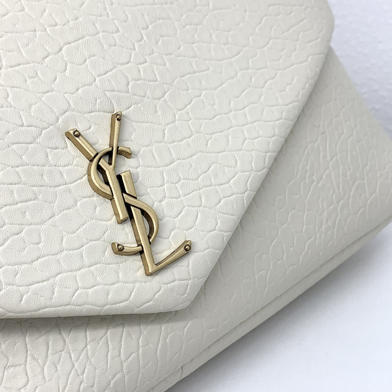 N品 YSL サンローラン 人気バッグ カリプソ ミディアム オフホワイト 804116AACYT9207 ラムスキン ゴールド金具 激安優良店 - 画像 (6)