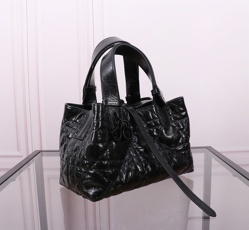 N品 DIOR ディオール Dior Toujours バッグ スモール M2821OSHJ_M900 黒 ブラック ブラック金具 激安優良店 - 画像 (8)