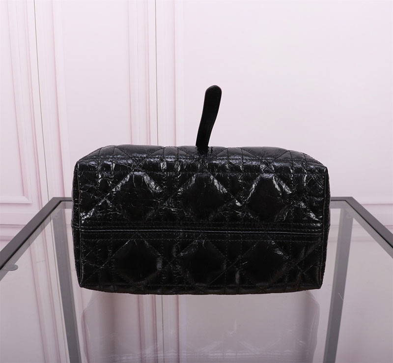 N品 DIOR ディオール Dior Toujours バッグ スモール M2821OSHJ_M900 黒 ブラック ブラック金具 激安優良店 - 画像 (6)