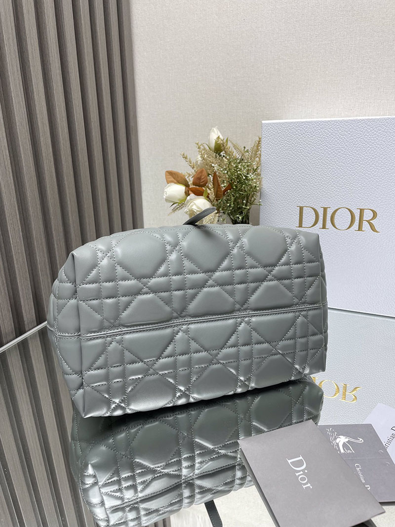 N品 DIOR ディオール Dior Toujours バッグ ミディアム M2821OBNT_M81B ストーングレー ゴールド金具 激安優良店 - 画像 (6)
