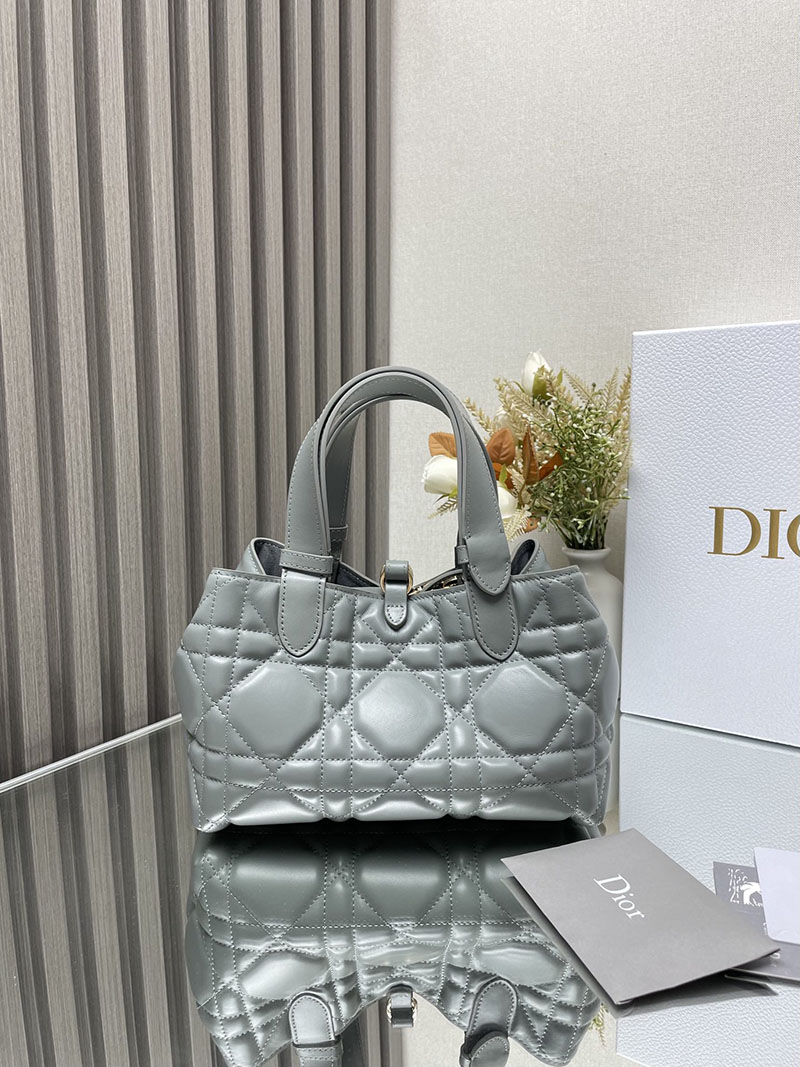 N品 DIOR ディオール Dior Toujours バッグ スモール M2822OSHJ_M81B ストーングレー ゴールド金具 激安優良店 - 画像 (8)