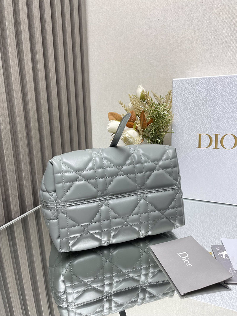 N品 DIOR ディオール Dior Toujours バッグ スモール M2822OSHJ_M81B ストーングレー ゴールド金具 激安優良店 - 画像 (7)