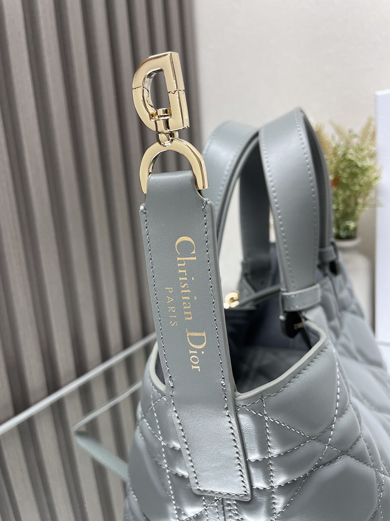 N品 DIOR ディオール Dior Toujours バッグ スモール M2822OSHJ_M81B ストーングレー ゴールド金具 激安優良店 - 画像 (4)