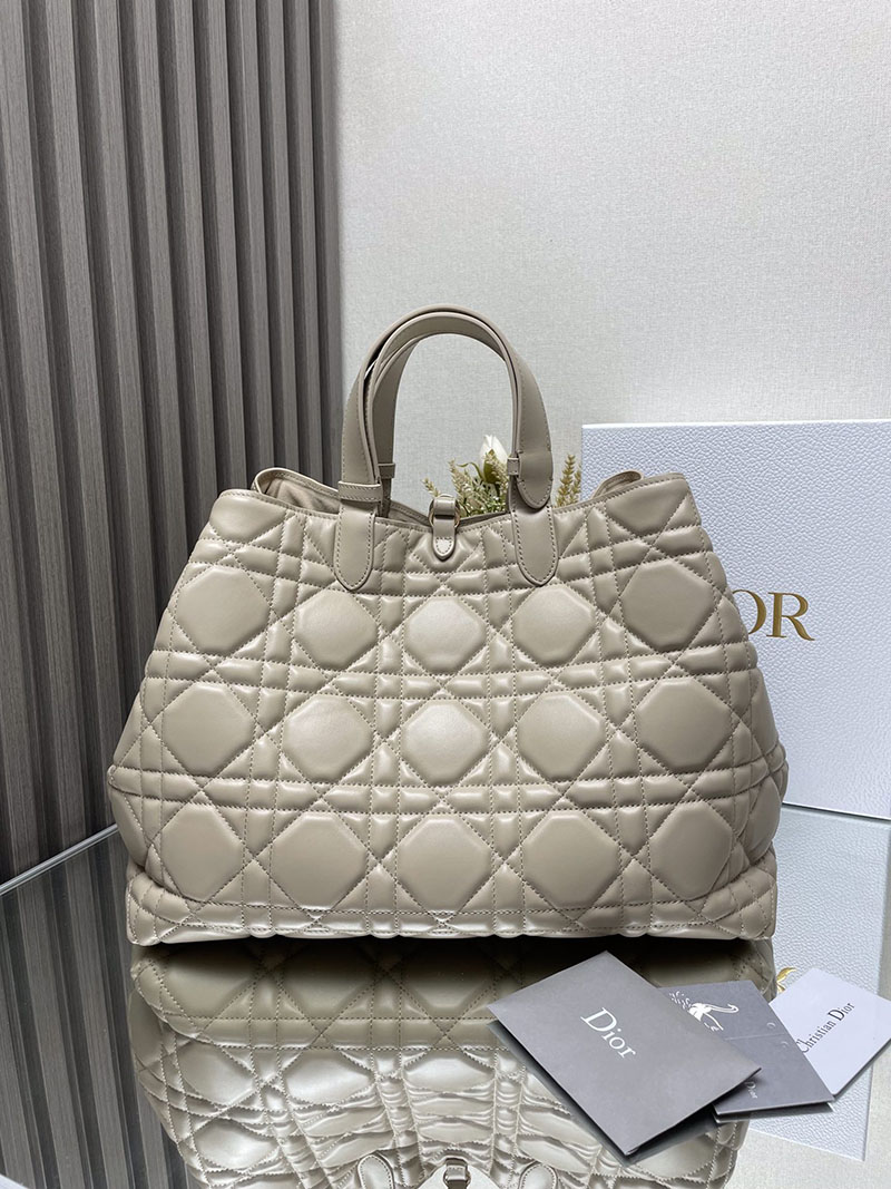 N品 DIOR ディオール Dior Toujours バッグ ラージ M2820OSHJ_M51U パウダーベージュ ゴールド金具 激安優良店 - 画像 (8)