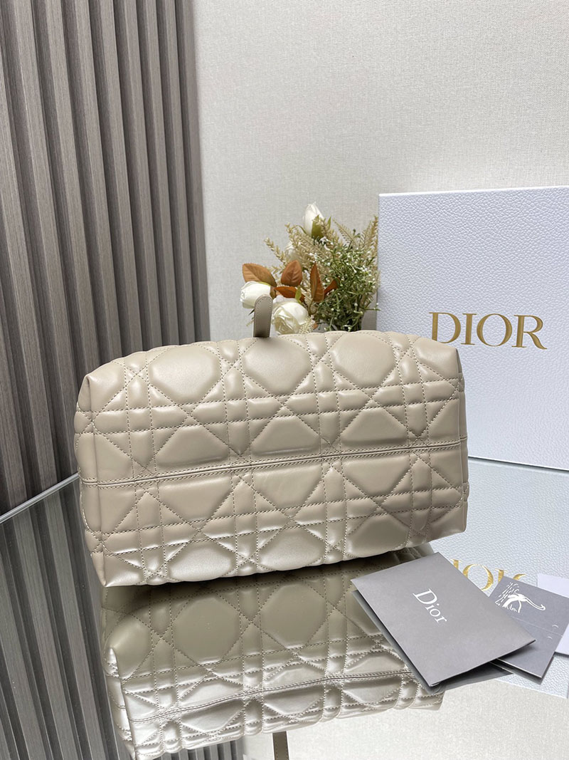N品 DIOR ディオール Dior Toujours バッグ ミディアム M2821OBNT_M51U パウダーベージュ ゴールド金具 激安優良店 - 画像 (6)