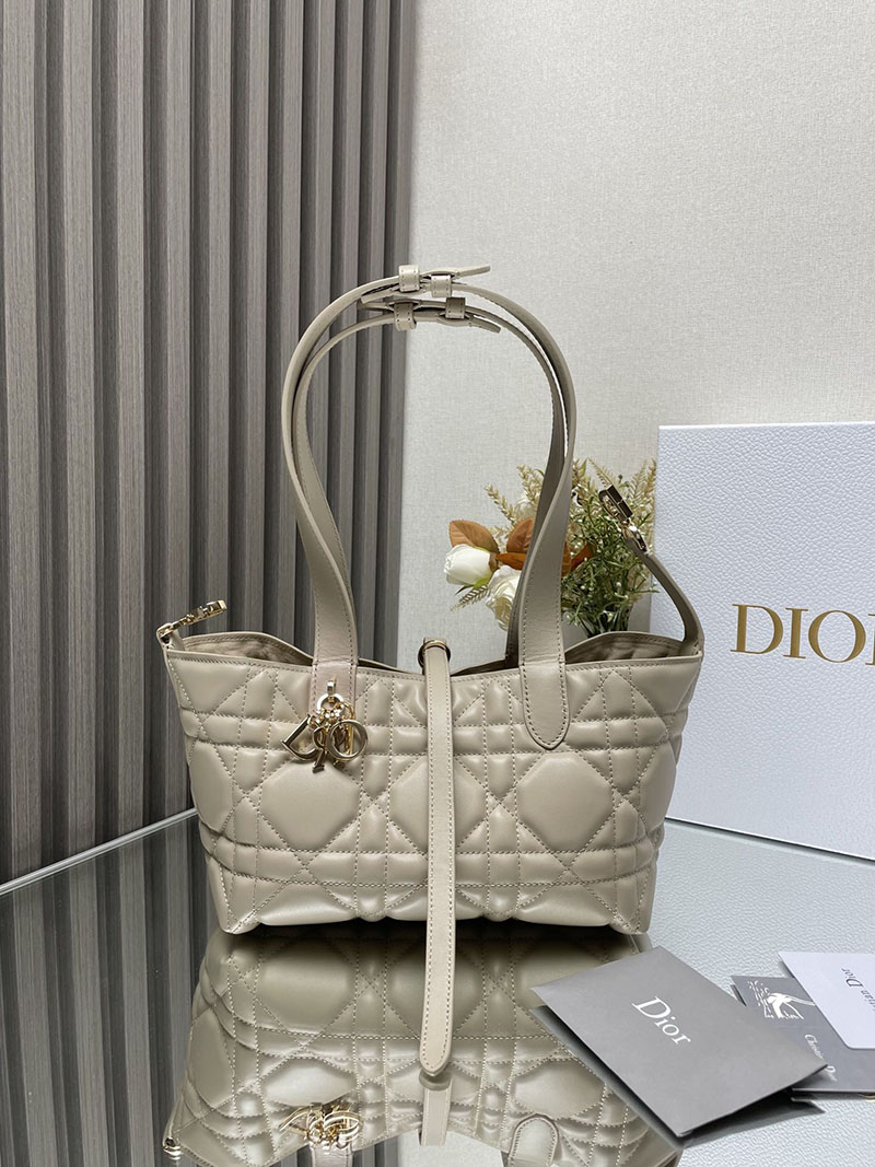 N品 DIOR ディオール Dior Toujours バッグ スモール M2822OSHJ_M51U パウダーベージュ ゴールド金具 激安優良店 - 画像 (4)