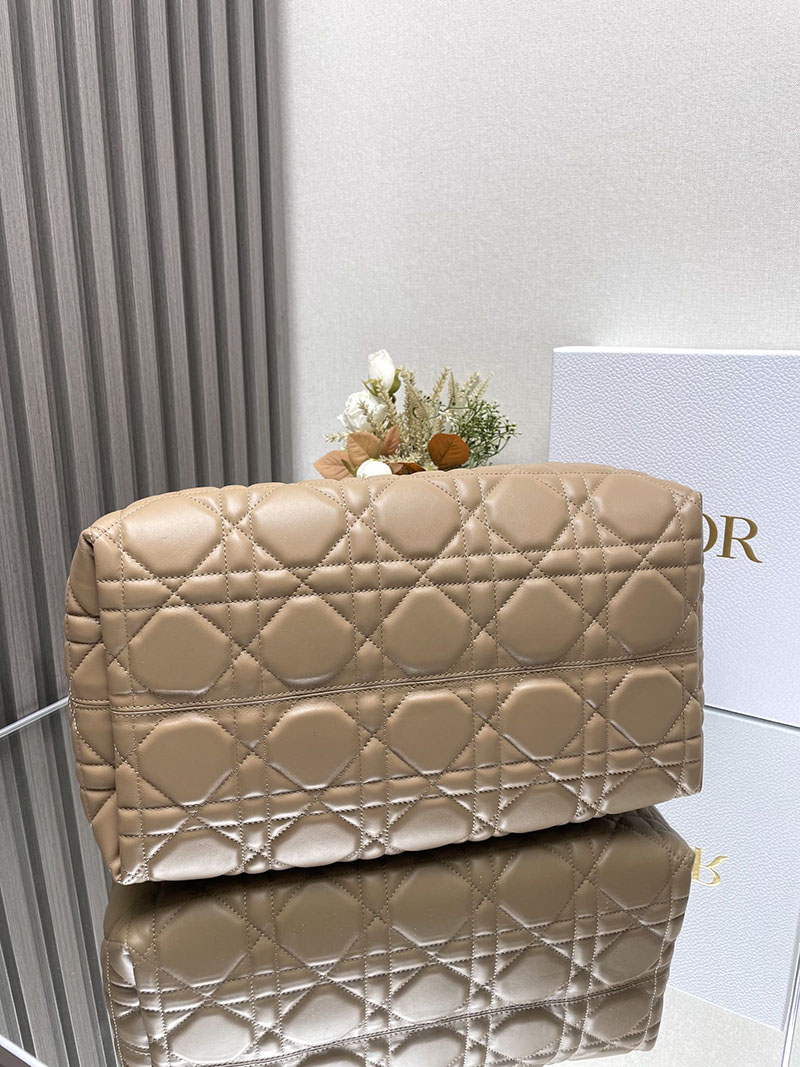 N品 DIOR ディオール Dior Toujours バッグ ラージ M2820OSHJ_M53U ブラウン ゴールド金具 激安優良店 - 画像 (6)