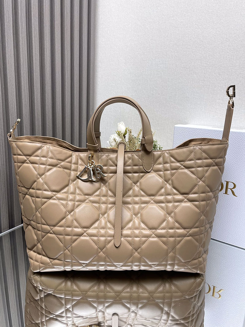 N品 DIOR ディオール Dior Toujours バッグ ラージ M2820OSHJ_M53U ブラウン ゴールド金具 激安優良店 - 画像 (5)