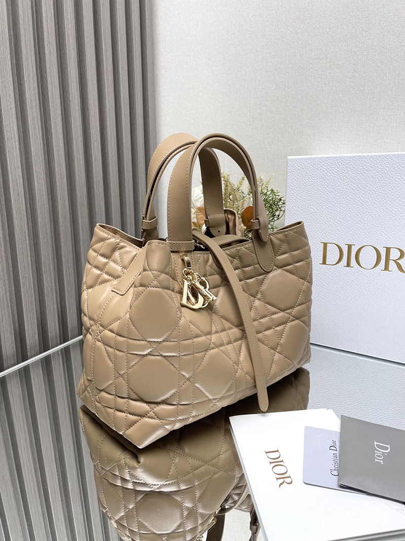 N品 DIOR ディオール Dior Toujours バッグ ミディアム M2821OBNT_M53U ブラウン ゴールド金具 激安優良店 - 画像 (9)