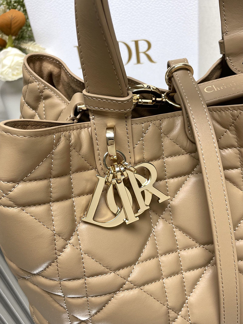 N品 DIOR ディオール Dior Toujours バッグ ミディアム M2821OBNT_M53U ブラウン ゴールド金具 激安優良店 - 画像 (6)