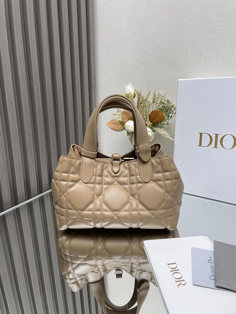 N品 DIOR ディオール Dior Toujours バッグ スモール M2822OSHJ_M53U ブラウン ゴールド金具 激安優良店 - 画像 (8)