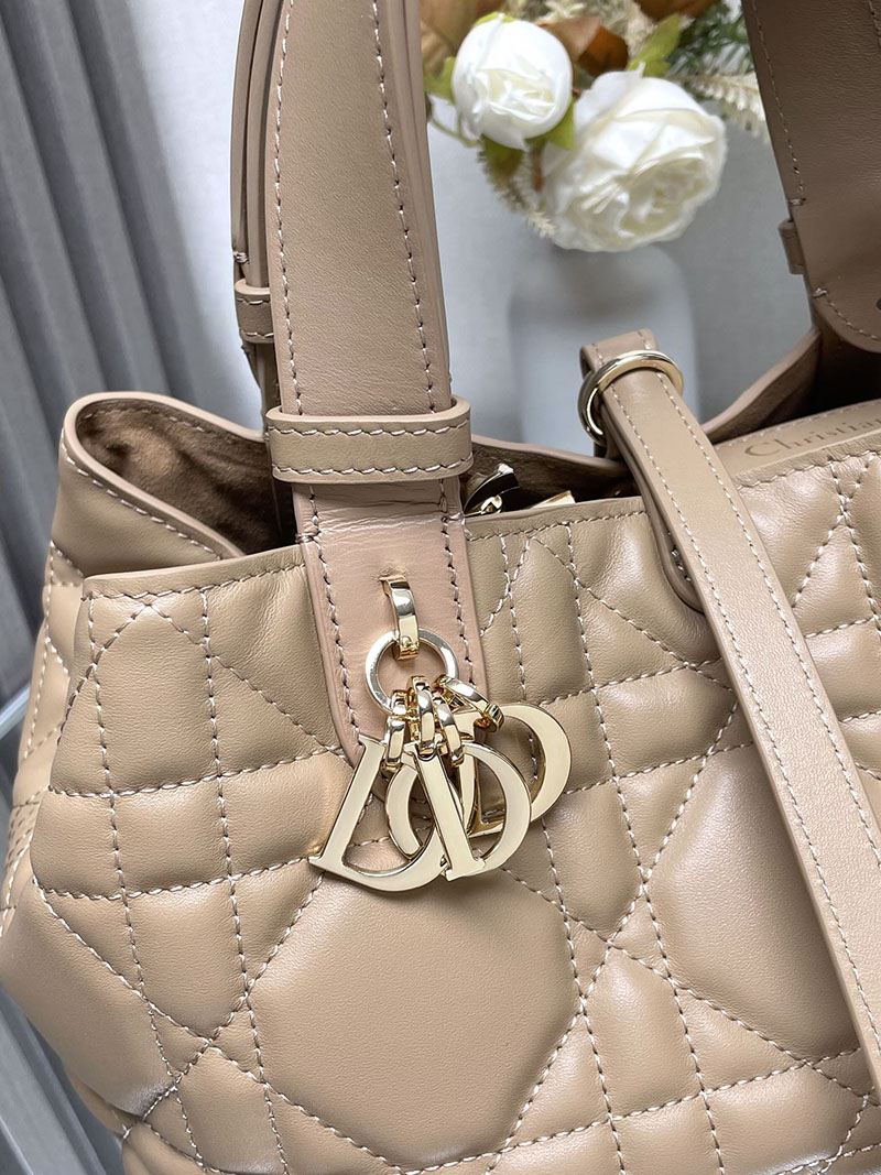 N品 DIOR ディオール Dior Toujours バッグ スモール M2822OSHJ_M53U ブラウン ゴールド金具 激安優良店 - 画像 (7)