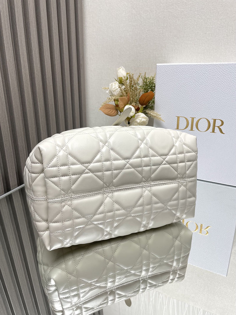 N品 DIOR ディオール Dior Toujours バッグ ミディアム M2821OBNT_M030 ホワイト ゴールド金具 激安優良店 - 画像 (7)