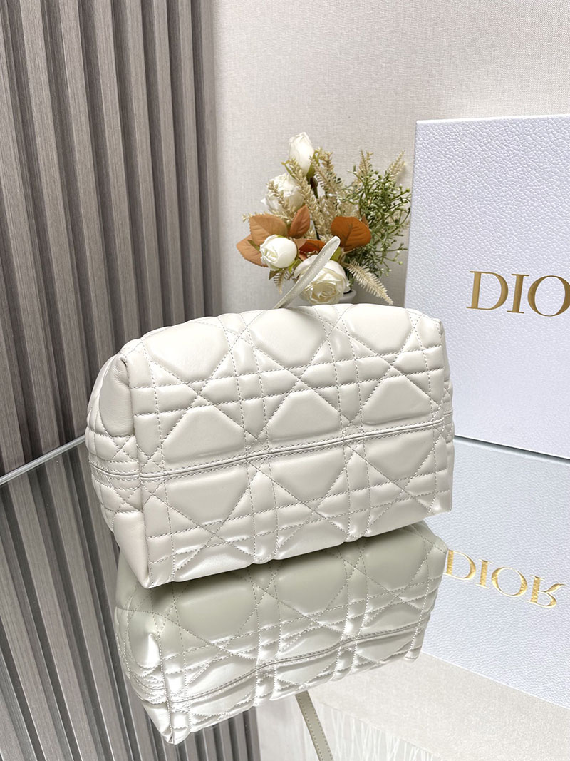 N品 DIOR ディオール Dior Toujours バッグ スモール M2822OSHJ_M030 ホワイト ゴールド金具 激安優良店 - 画像 (6)
