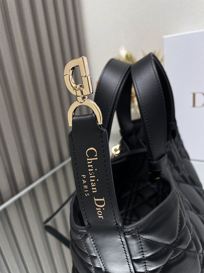 N品 DIOR ディオール Dior Toujours バッグ スモール M2822OSHJ_M900 黒 ブラック ゴールド金具 激安優良店 - 画像 (4)