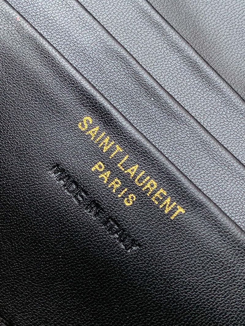 N品 YSL サンローラン ショルダーバッグ ルー ミニバッグ ホワイト 748849DV7012000 カーフスキンレザー ゴールド金具 激安優良店 - 画像 (2)
