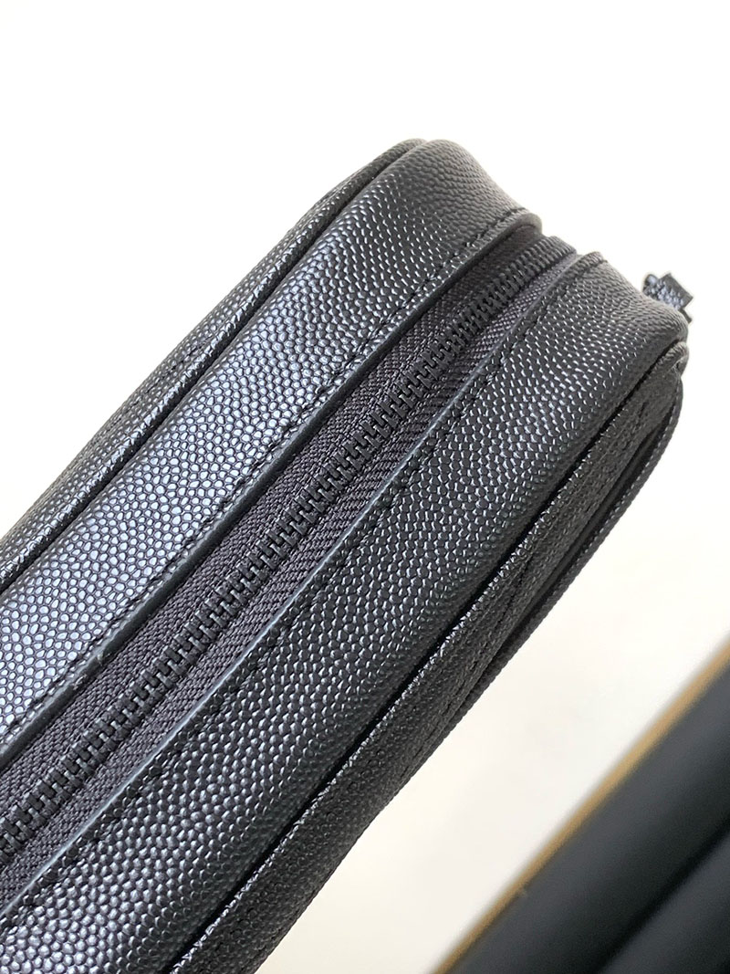 N品 YSL サンローラン ショルダーバッグ ルー ミニバッグ ブラック 748849DV7081000 カーフスキンレザー ブラック金具 激安優良店 - 画像 (5)