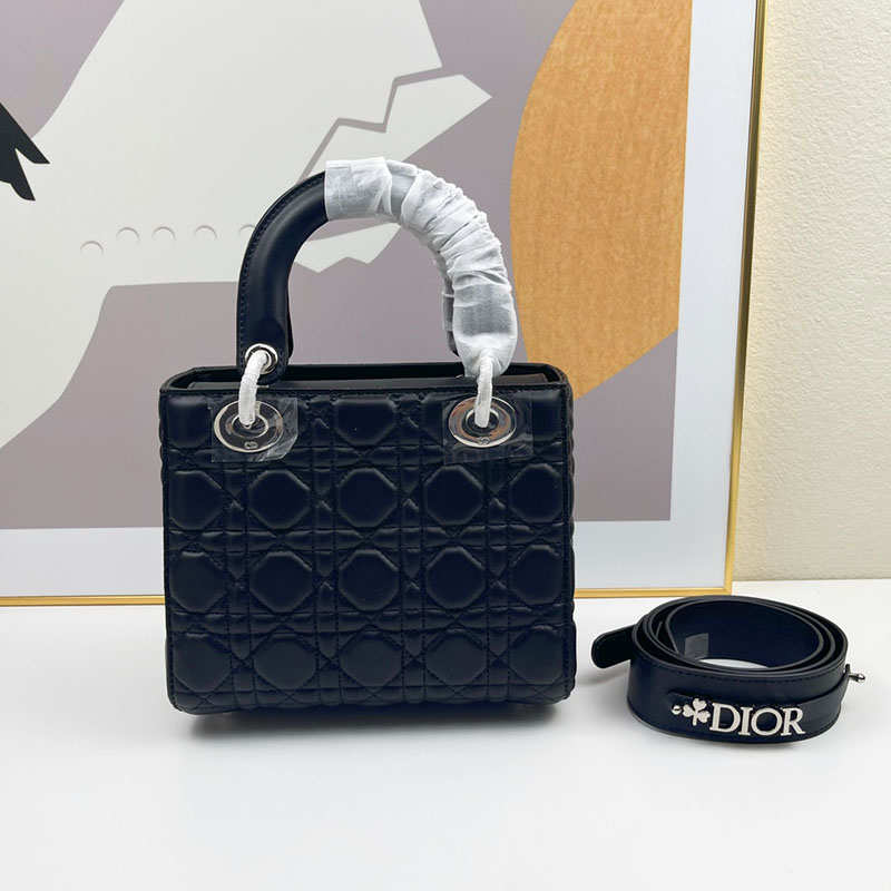 N品 DIOR ディオール Lady Dior My ABCDior バッグ スモール M0538ONGE_M66B ディープオーシャンブルー ゴールド金具 激安優良店 - 画像 (9)