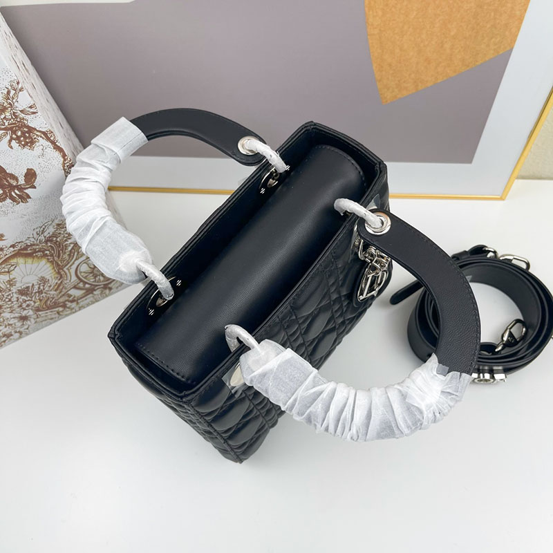 N品 DIOR ディオール Lady Dior My ABCDior バッグ スモール M0538ONGE_M66B ディープオーシャンブルー ゴールド金具 激安優良店 - 画像 (7)