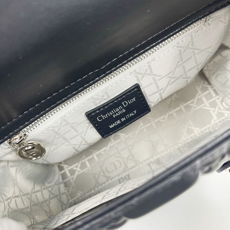N品 DIOR ディオール Lady Dior My ABCDior バッグ スモール M0538ONGE_M66B ディープオーシャンブルー ゴールド金具 激安優良店 - 画像 (6)