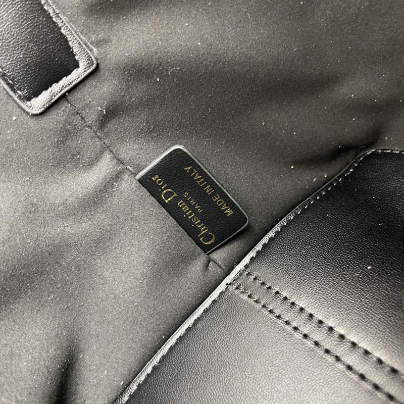 N品 DIOR ディオール Dior Toujours バッグ スモール M2822OSHJ_M900 黒 ブラック ゴールド金具 激安優良店 - 画像 (3)