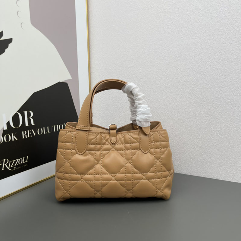 N品 DIOR ディオール Dior Toujours バッグ スモール M2822OSHJ_M53U ブラウン ゴールド金具 激安優良店 - 画像 (9)