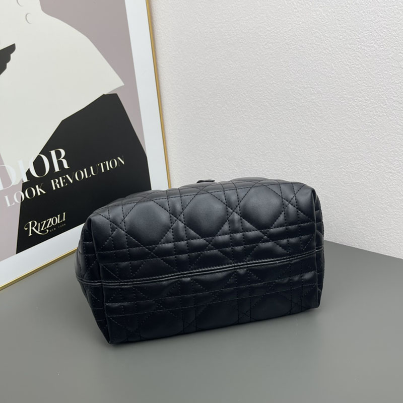 N品 DIOR ディオール Dior Toujours バッグ ミディアム M2821OSHJ_M900 黒 ブラック ゴールド金具 激安優良店 - 画像 (7)