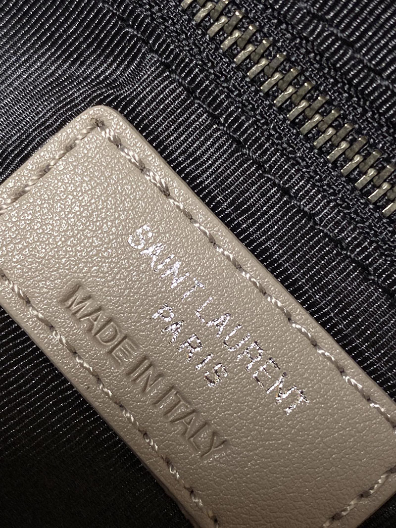 N品 YSL サンローラン バッグ 人気ランキング ルル ミディアム DUSTY GREY 574946DV7261722 ラムスキン シルバー金具 - 画像 (2)