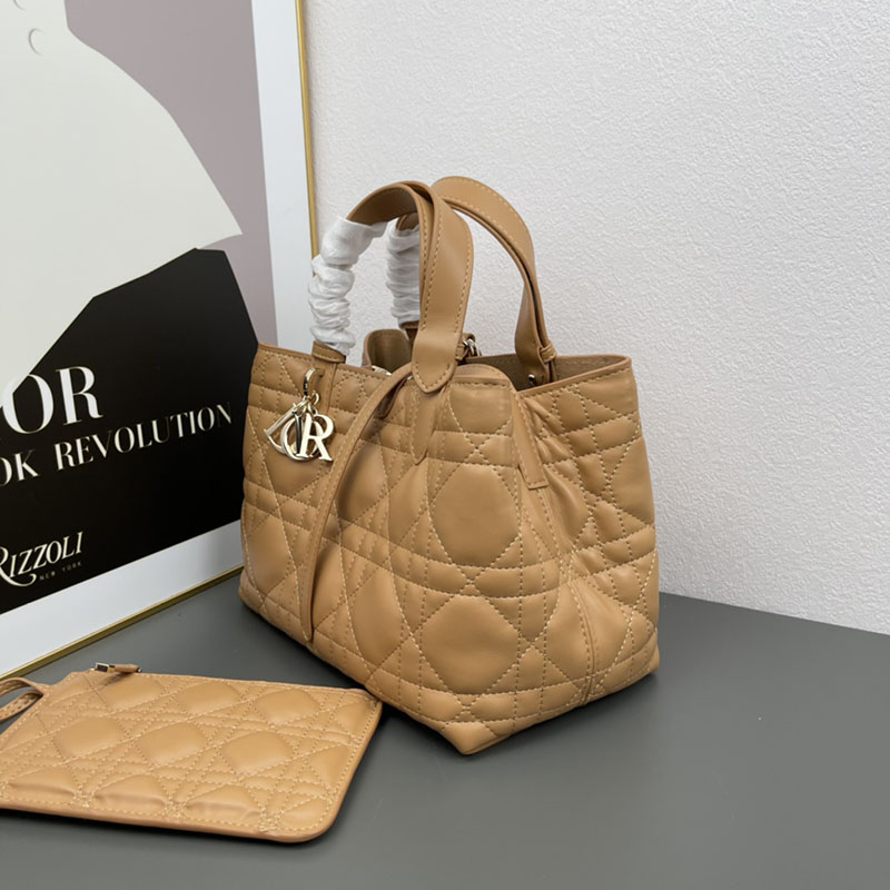 N品 DIOR ディオール Dior Toujours バッグ ミディアム M2821OSHJ_M53U ブラウン ゴールド金具 激安優良店 - 画像 (8)
