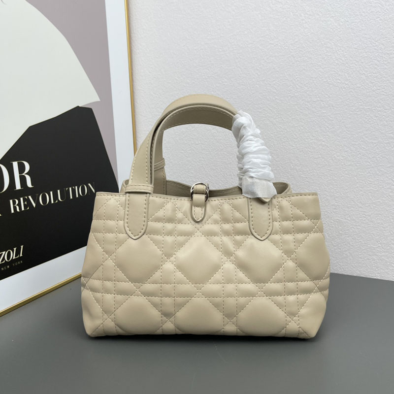 N品 DIOR ディオール Dior Toujours バッグ ミディアム M2821OSHJ_M51U パウダーベージュ ゴールド金具 激安優良店 - 画像 (9)