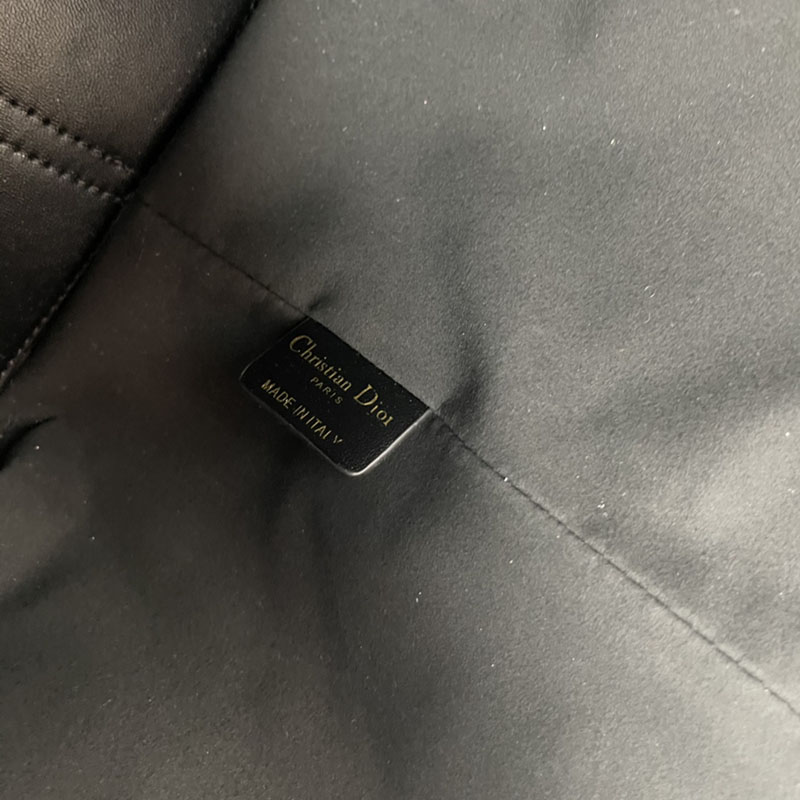 N品 DIOR ディオール Dior Toujours バッグ ラージ M2820OSHJ_M900 黒 ブラック ゴールド金具 激安優良店 - 画像 (5)
