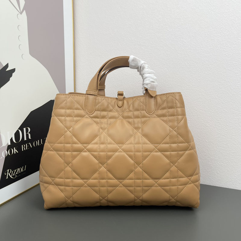 N品 DIOR ディオール Dior Toujours バッグ ラージ M2820OSHJ_M53U ブラウン ゴールド金具 激安優良店 - 画像 (9)