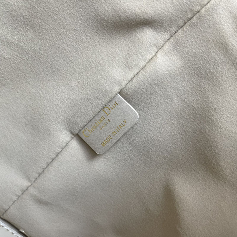 N品 DIOR ディオール Dior Toujours バッグ ラージ M2820OSHJ_M51U パウダーベージュ ゴールド金具 激安優良店 - 画像 (4)