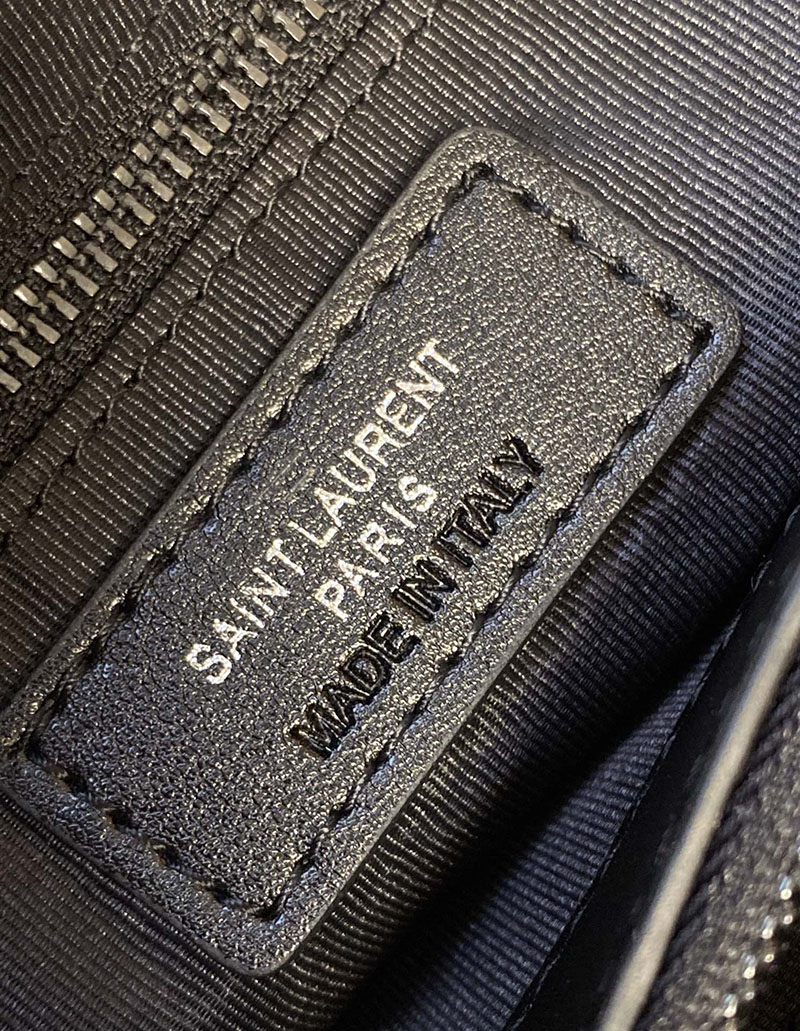 N品 YSL サンローラン バッグ 人気ランキング ルル ミディアム ブラック 574946DV7281000 ラムスキン ブラック金具 - 画像 (2)