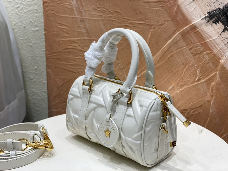 N品 DIOR ディオール Dior Groove 16 ミニバッグ S4000UBOL_M030 ホワイト ゴールド金具 激安優良店 - 画像 (8)
