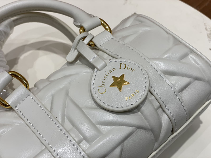 N品 DIOR ディオール Dior Groove 16 ミニバッグ S4000UBOL_M030 ホワイト ゴールド金具 激安優良店 - 画像 (5)
