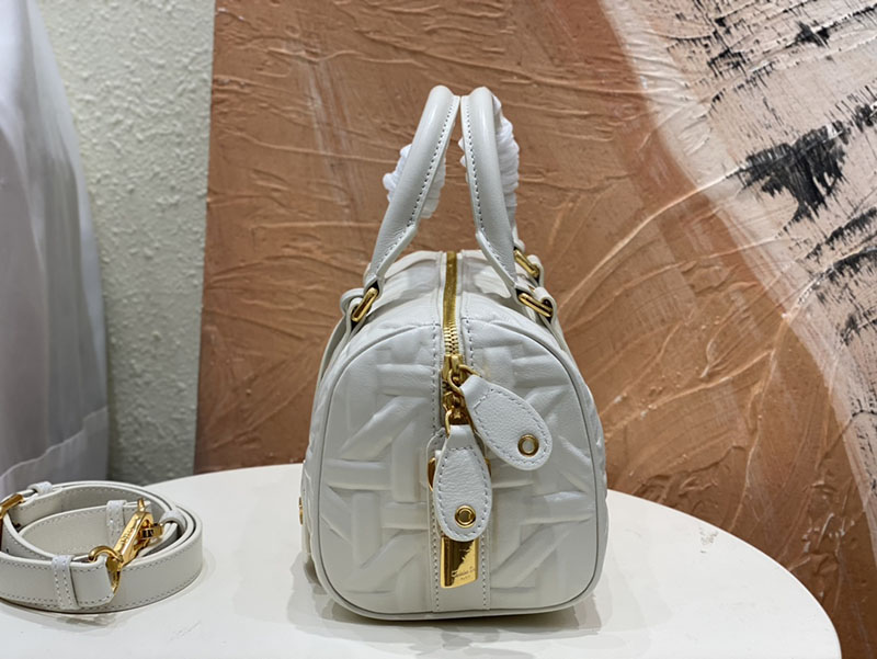 N品 DIOR ディオール Dior Groove 20 バッグ スモール M1364UBOL_M030 ホワイト ゴールド金具 激安優良店 - 画像 (8)