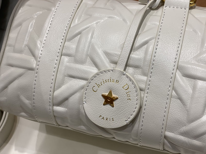 N品 DIOR ディオール Dior Groove 20 バッグ スモール M1364UBOL_M030 ホワイト ゴールド金具 激安優良店 - 画像 (6)