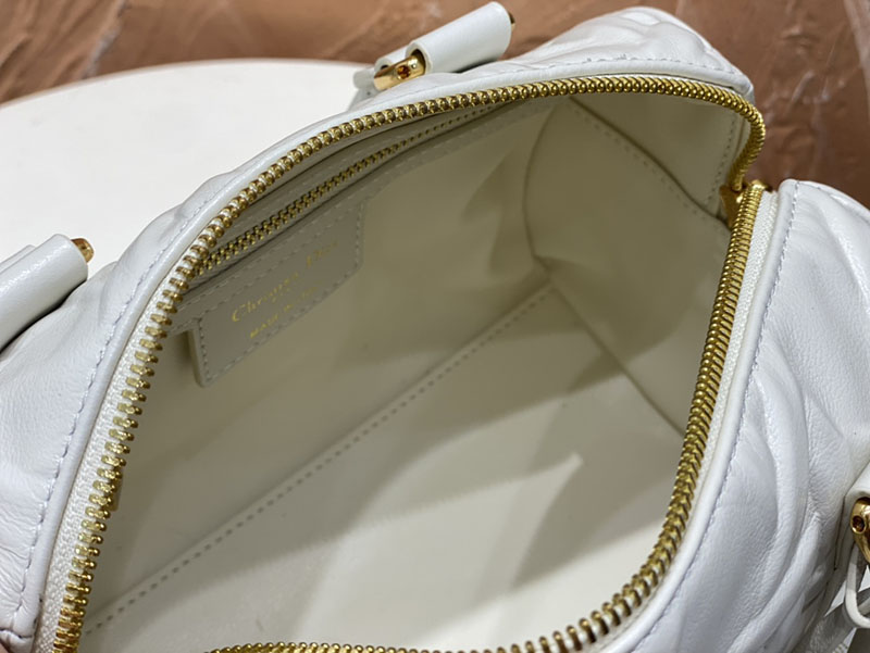 N品 DIOR ディオール Dior Groove 20 バッグ スモール M1364UBOL_M030 ホワイト ゴールド金具 激安優良店 - 画像 (3)